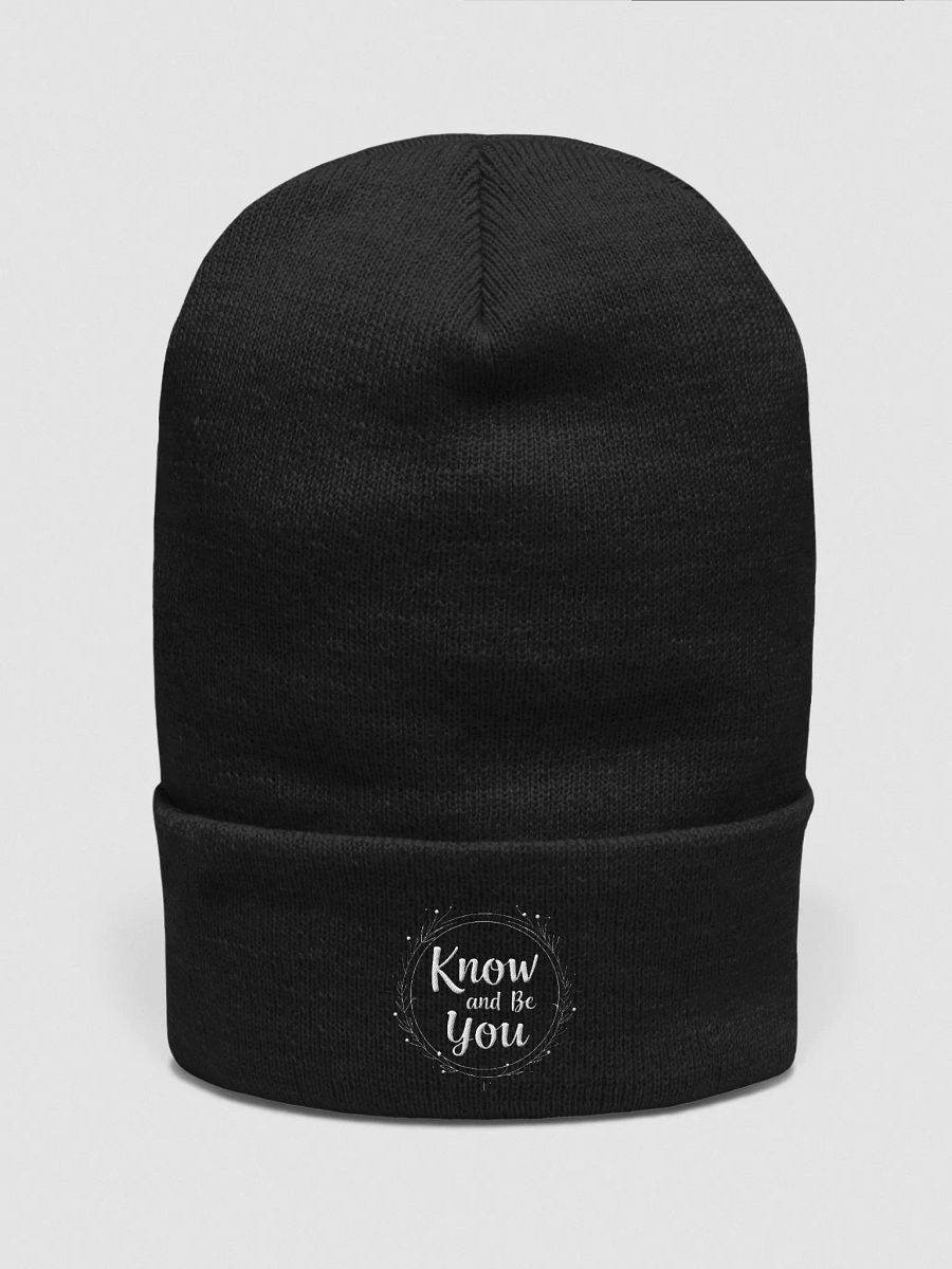 Unlock Your True Self with Miley Cyrus’s Inspirational Mantra: Know and Be You — The Beanie That Changes Lives product image (1)