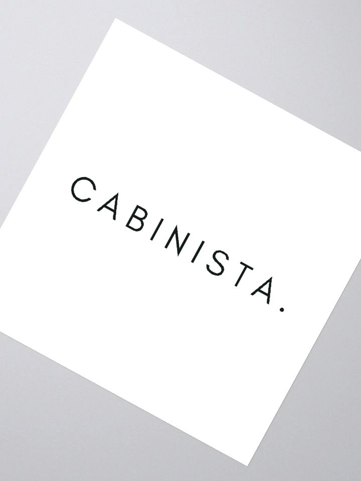 The Cabinista Kiss Cut Stickers product image (2)