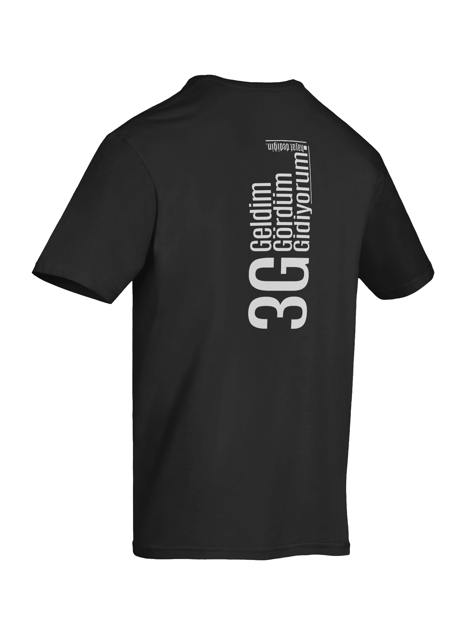 3G Minimalist Felsefe: "Geldim Gördüm Gidiyorum" Türkçe Tasarımlı Gildan Softstyle Unisex Yumuşak Tişört product image (12)
