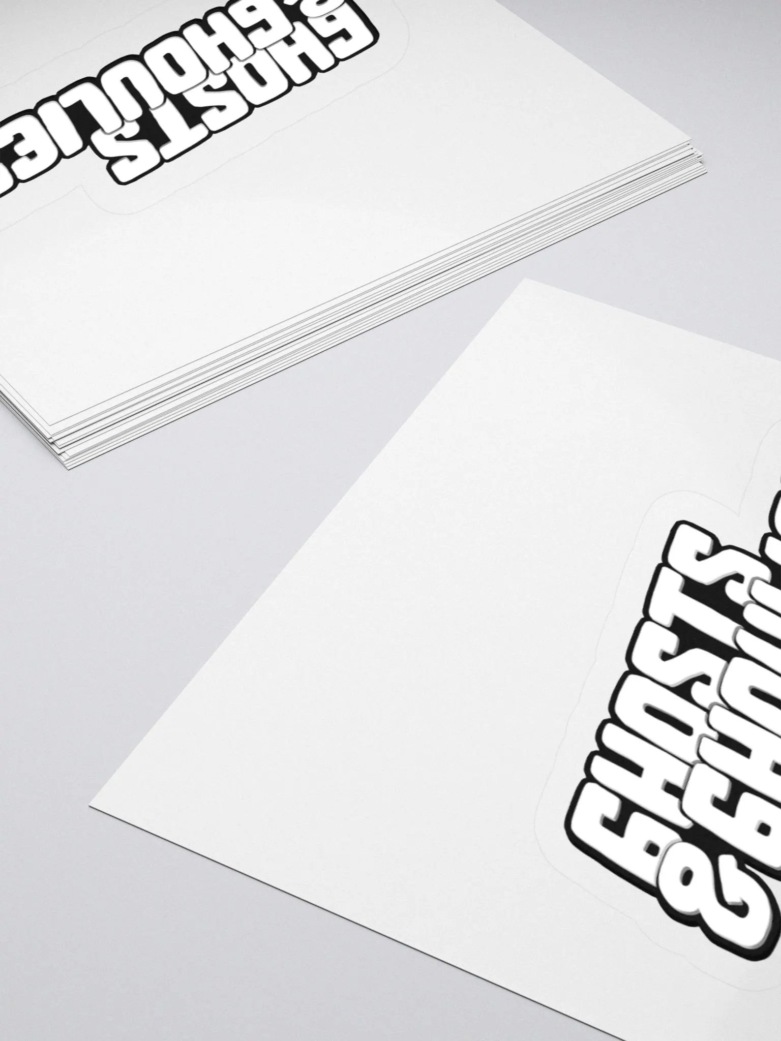 Ghosts & Ghoulies Logo Stickers product image (8)