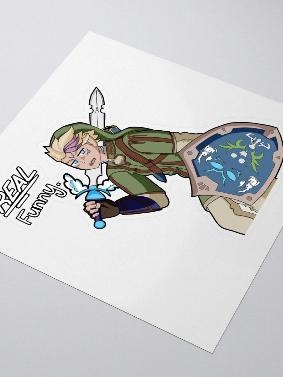 'The Legendary Hero...?' Sticker product image (8)