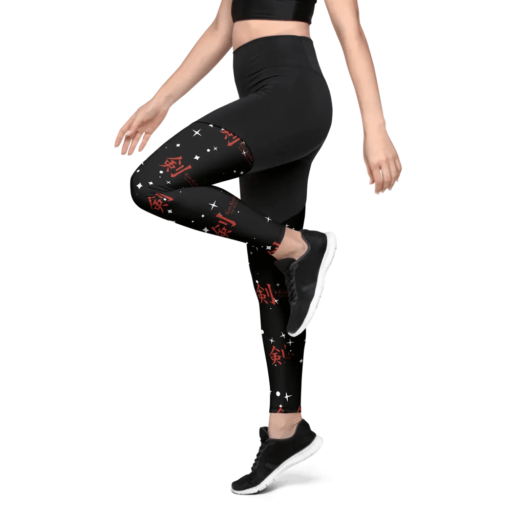 ''GALAXY'' Compression Sports Leggings product image (9)
