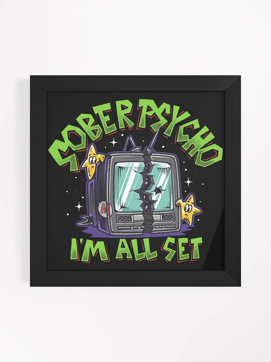 I'm All Set Framed Poster product image (1)