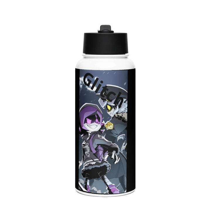 Murder drones, water bottle, signed by glitch product image (1)