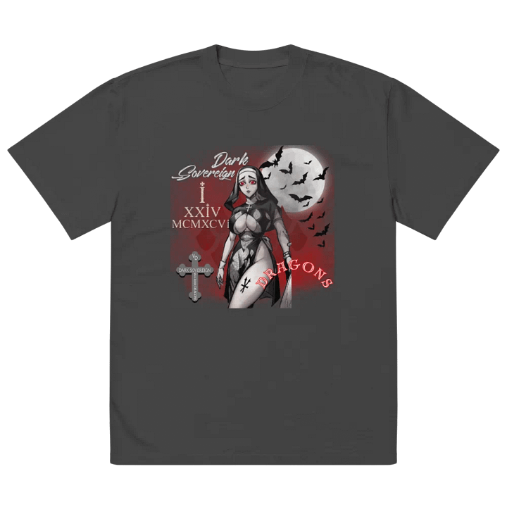 sister blood oversized tee product image (4)