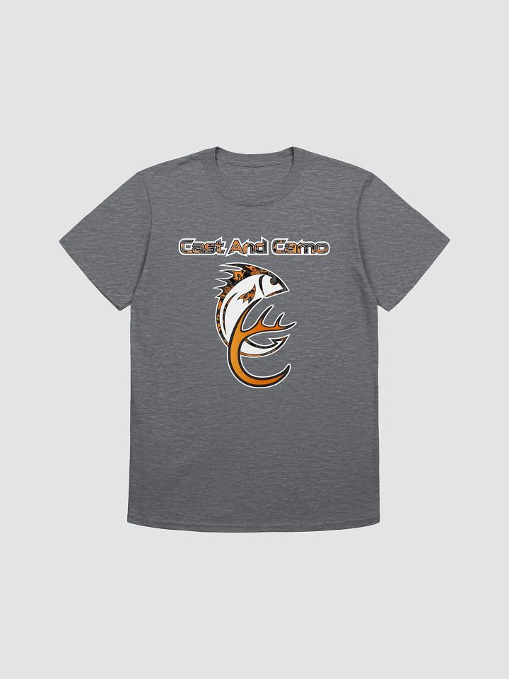 CNC Antler Hooks Grey Soft Tee product image (1)