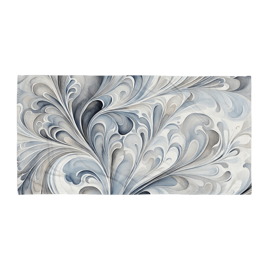 Gray Fractals Towel product image (1)
