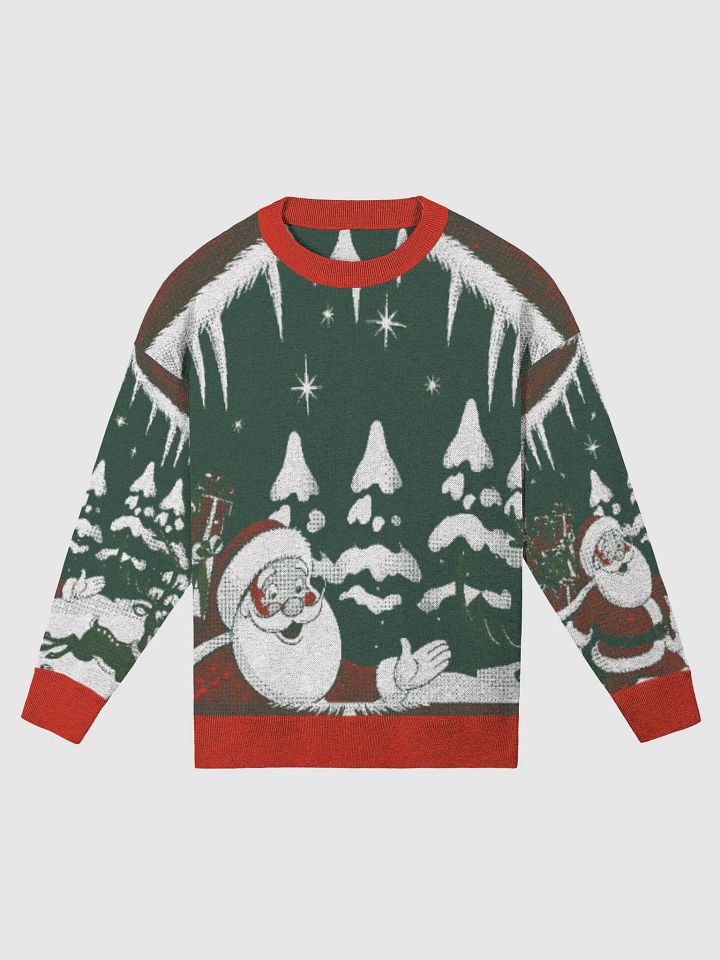 Santa's Winter Stroll Knitted Sweater product image (3)