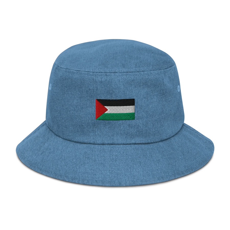 Capstone Denim Bucket Hat | Palestina Flag product image (2)
