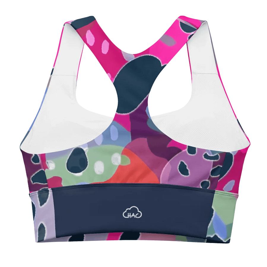 Summer Style-Recycled Longline Sports Bra product image (2)
