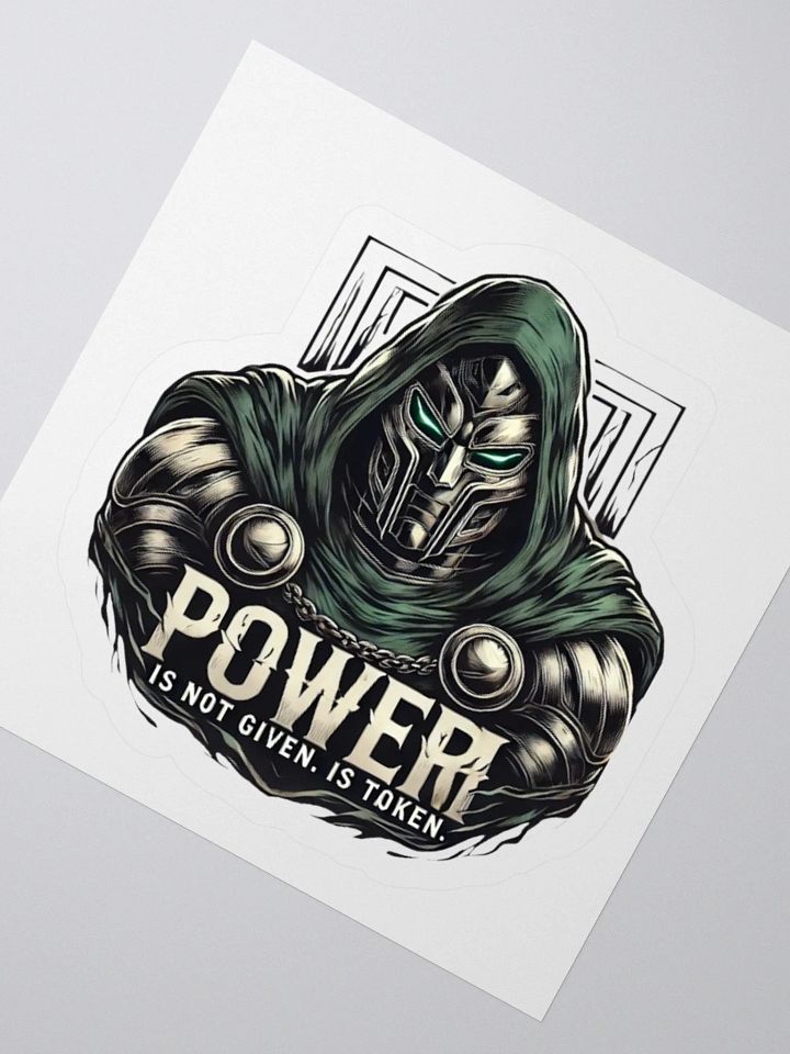Powerful Masked Warrior Kiss Cut Stickers product image (2)