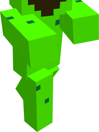 Minecraft mint man skin product image (2)
