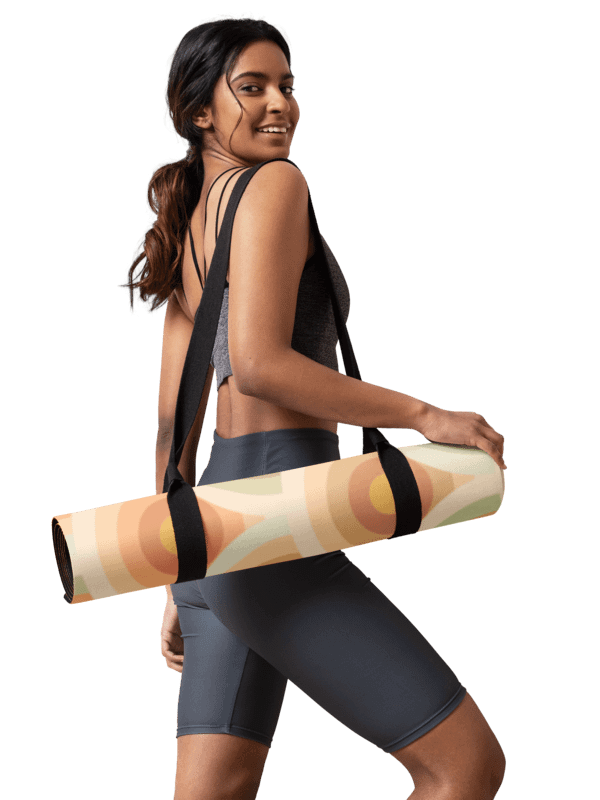 Radiant Retro Yoga Mat product image (3)