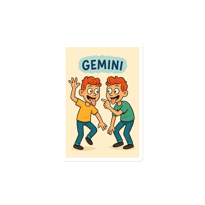 Quirky Gemini Character Magnets product image (2)