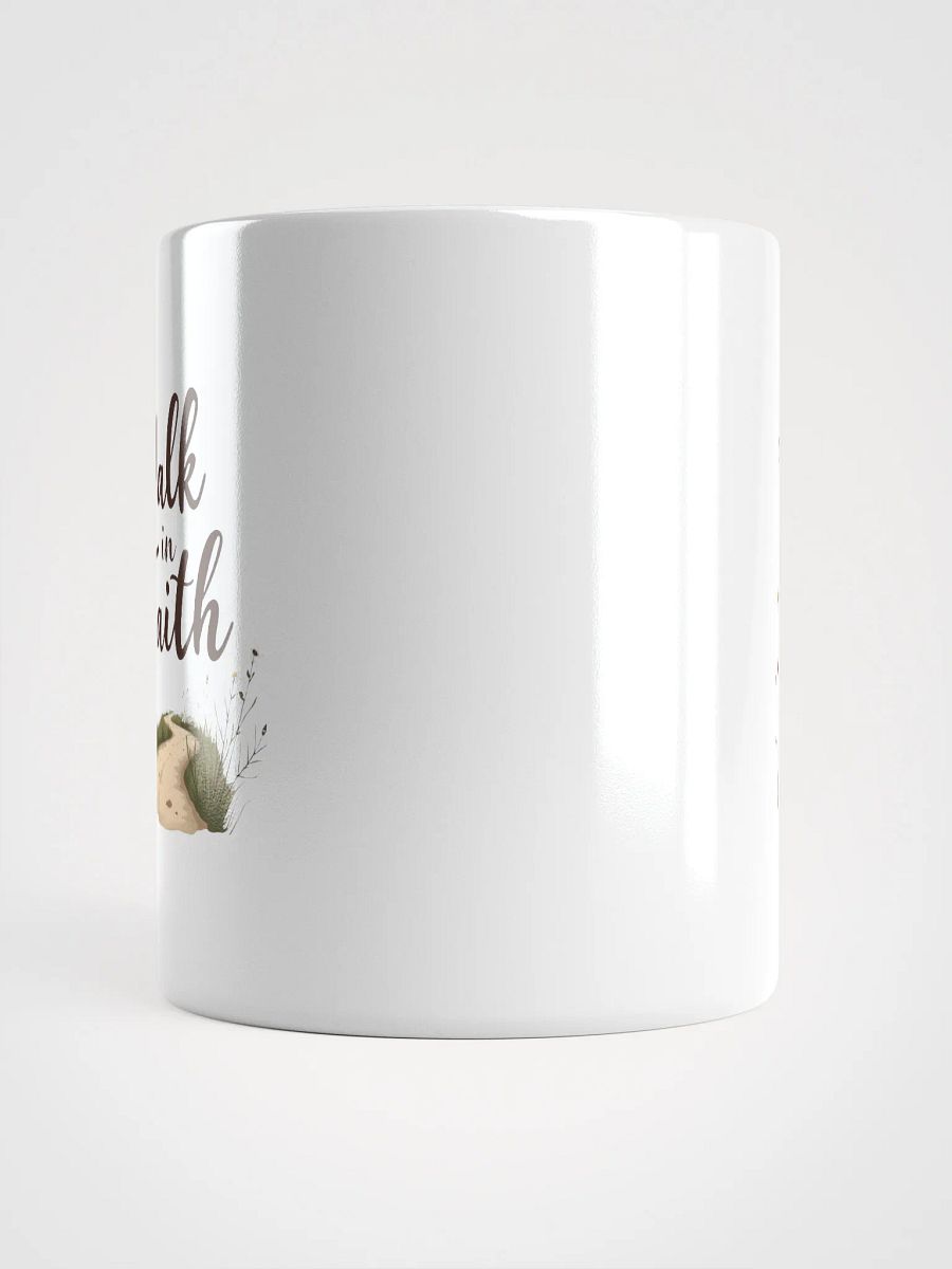Faithful Path White Glossy Mug product image (5)