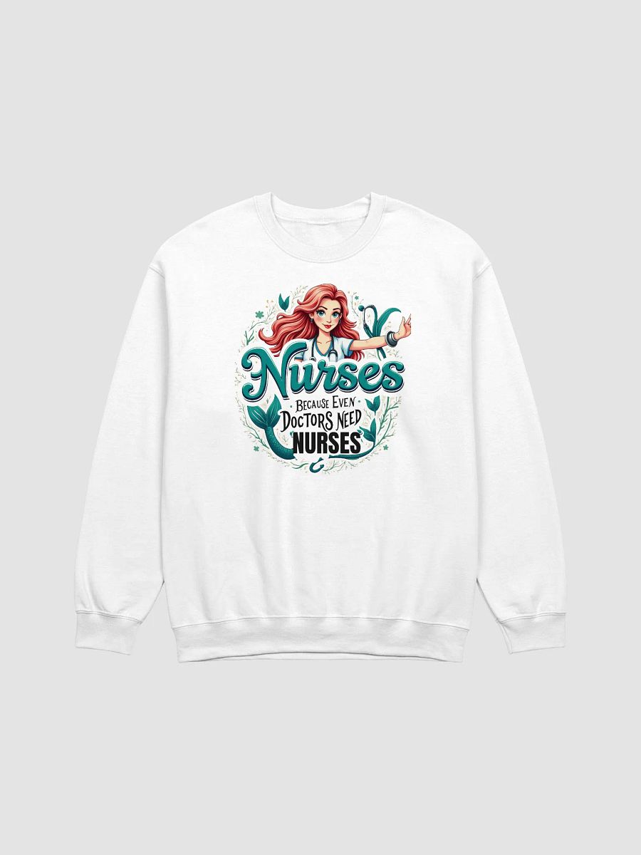 Mermaid Nurse Crewneck Sweatshirt product image (3)