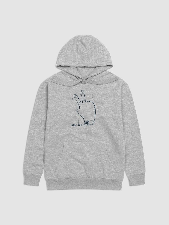 Linocut Peace Hoodie product image (1)