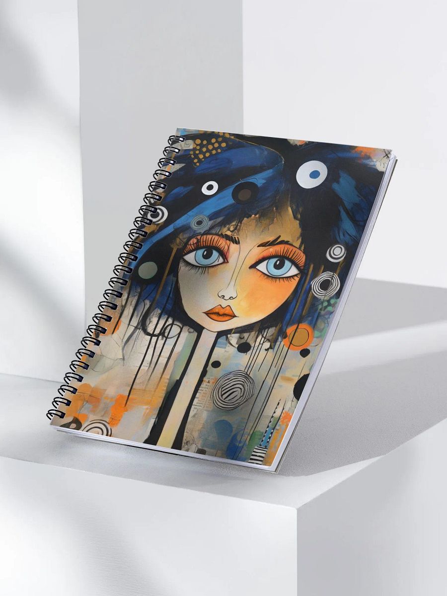 Whimsical Blue Art Notebook product image (3)