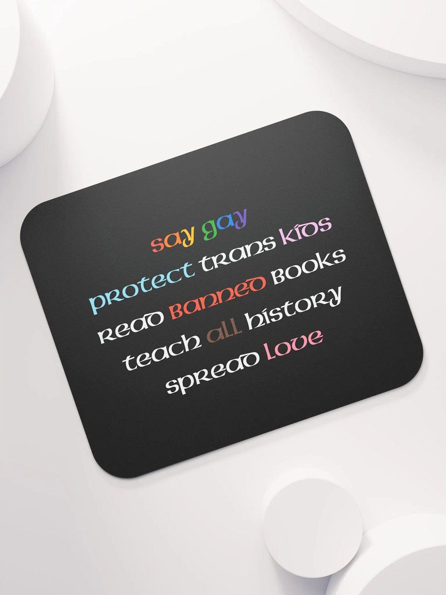 Say Gay Mousepad product image (7)