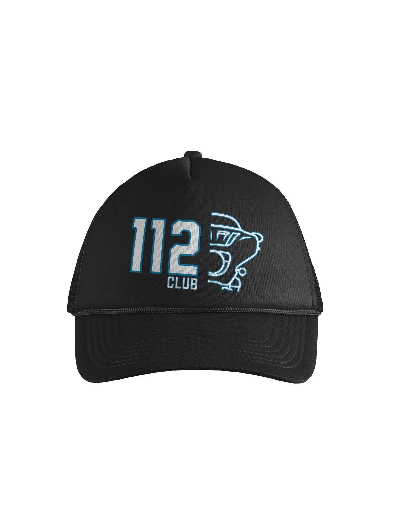 Throttle & Iron “112 Club” Mesh Trucker Hat — Chieftain PowerPlus Edition product image (1)