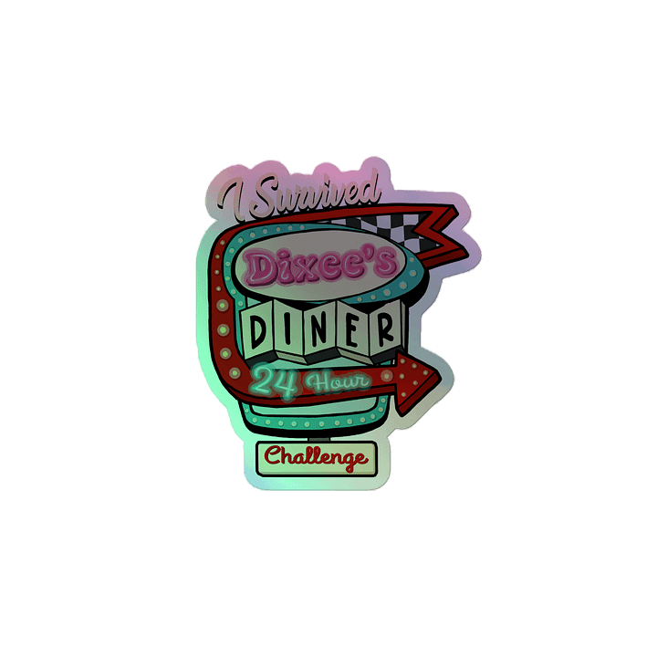 Dixee's Diner Holo Sticker product image (2)