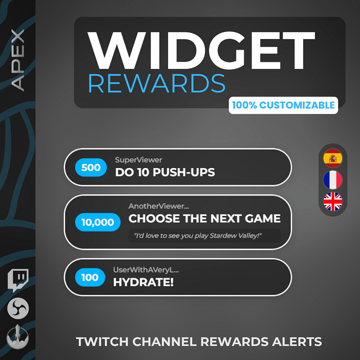 Twitch Widget Alerte Points de Chaîne product image (1)