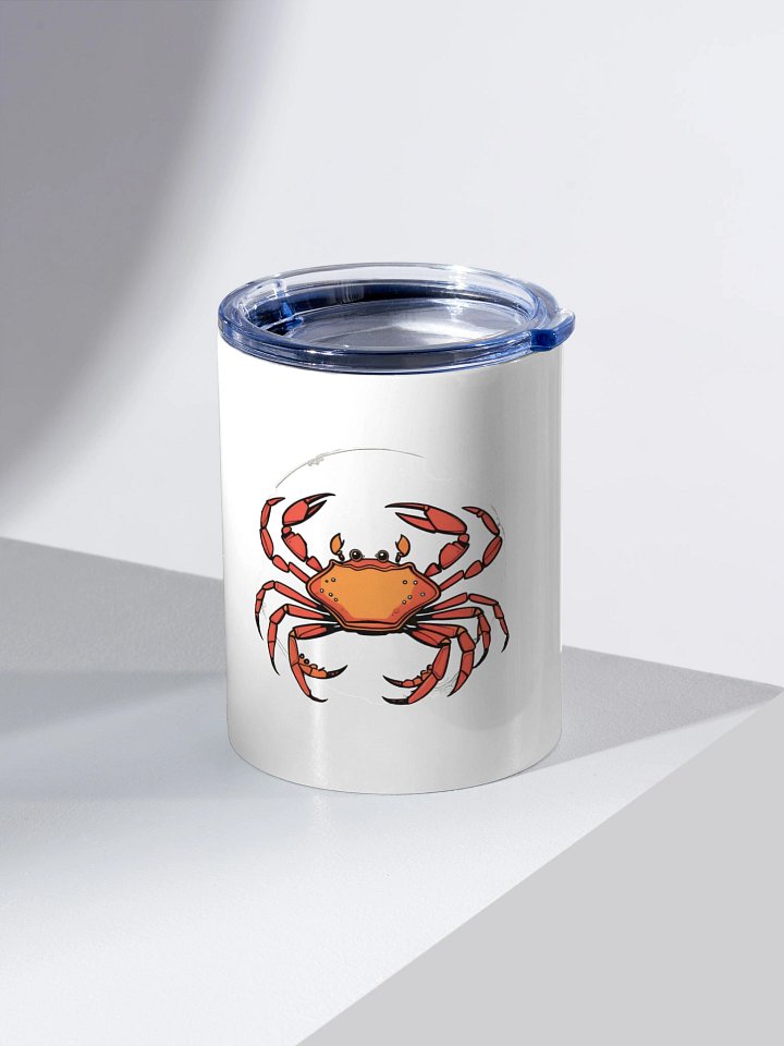 Clawsome Crab 10oz Stainless Steel Tumbler product image (2)