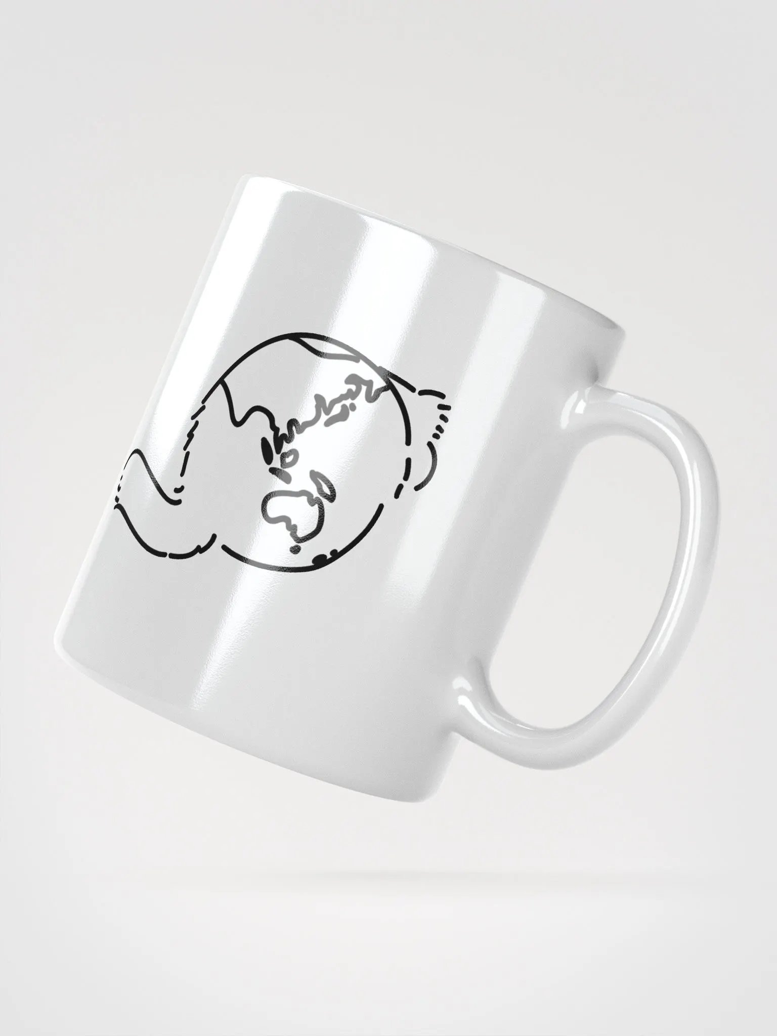 Planet Manul Asia & Oceania - White Mug product image (4)