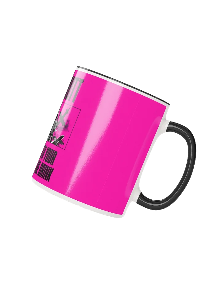I Am a Mutt Ceramic Mug (PINK) product image (5)
