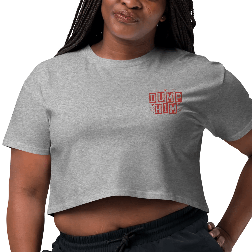 'DUMP HIM' Women's Premium Crop Top product image (8)