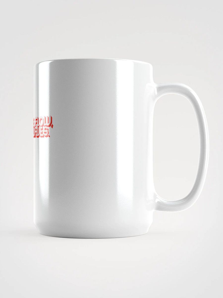 Go With the Flow White Glossy Mug product image (1)