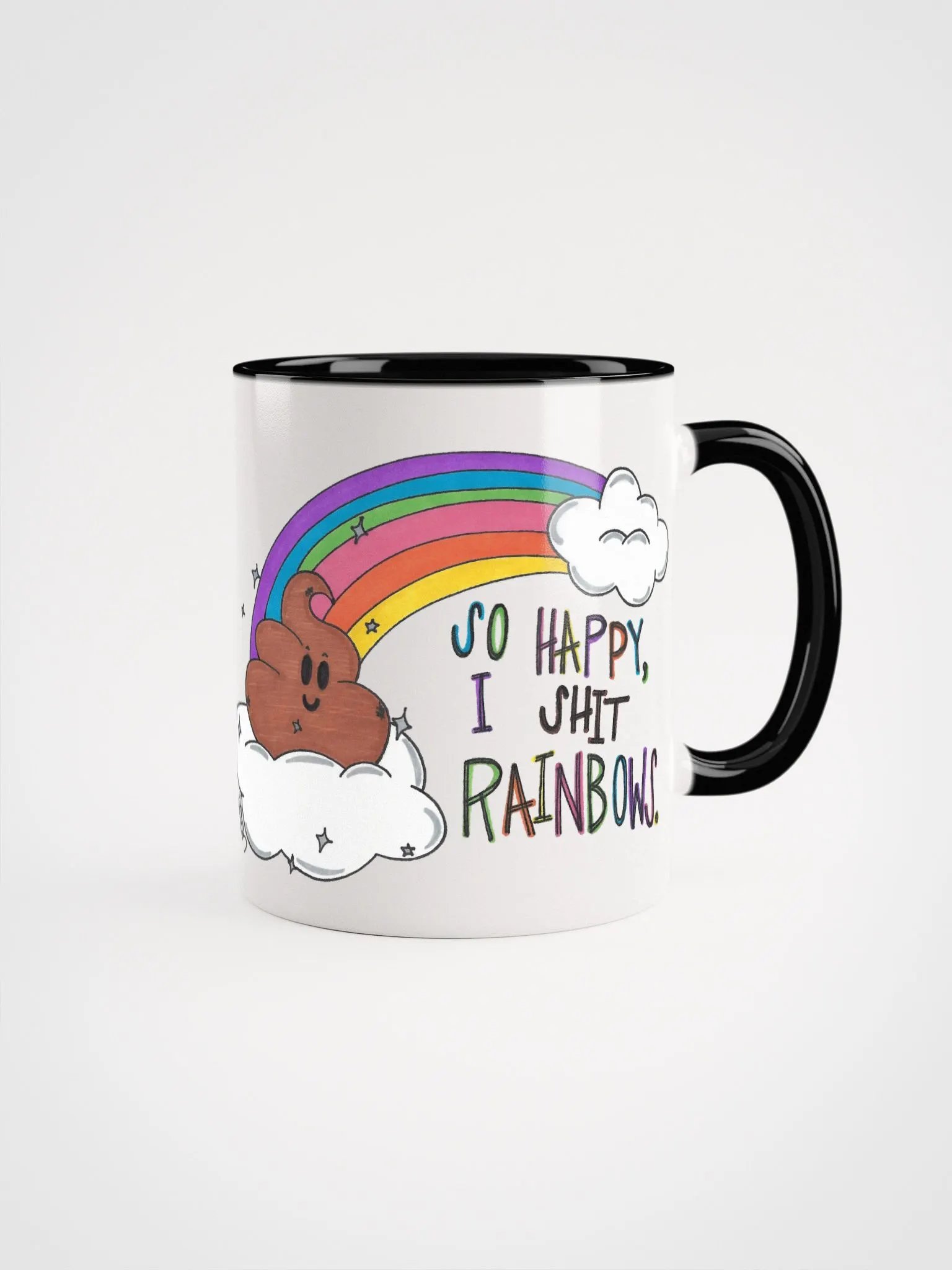 Shittin' Rainbows Mug product image (1)