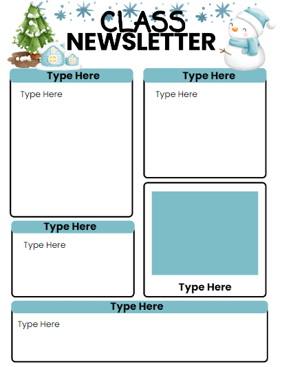 Year Long Editable Classroom Newsletter product image (3)