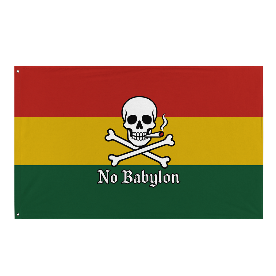 Rasta Flag - No Babylon product image (1)