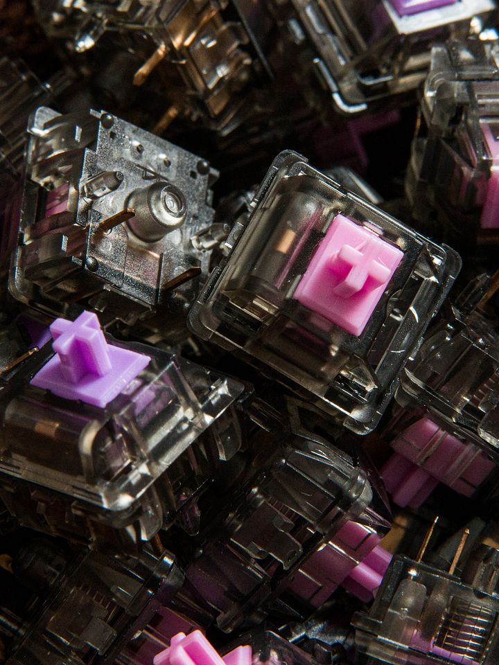Batch 8 — Durock Smokey Linears Purple / Pink Stems product image (2)