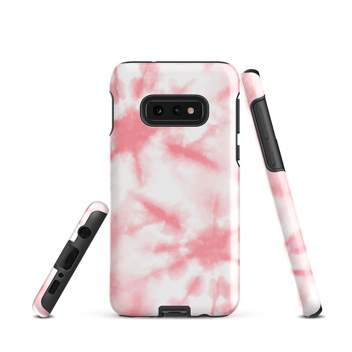 Pink Starburst Tie-Dye Tough Case product image (3)