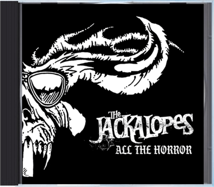 HSR 010 - "THE JACKALOPES - ALL THE HORROR" COMPACT DISC product image (1)