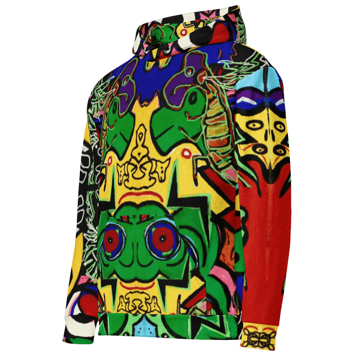 Chaos Turning Chaos All Over Print Hoodie product image (2)