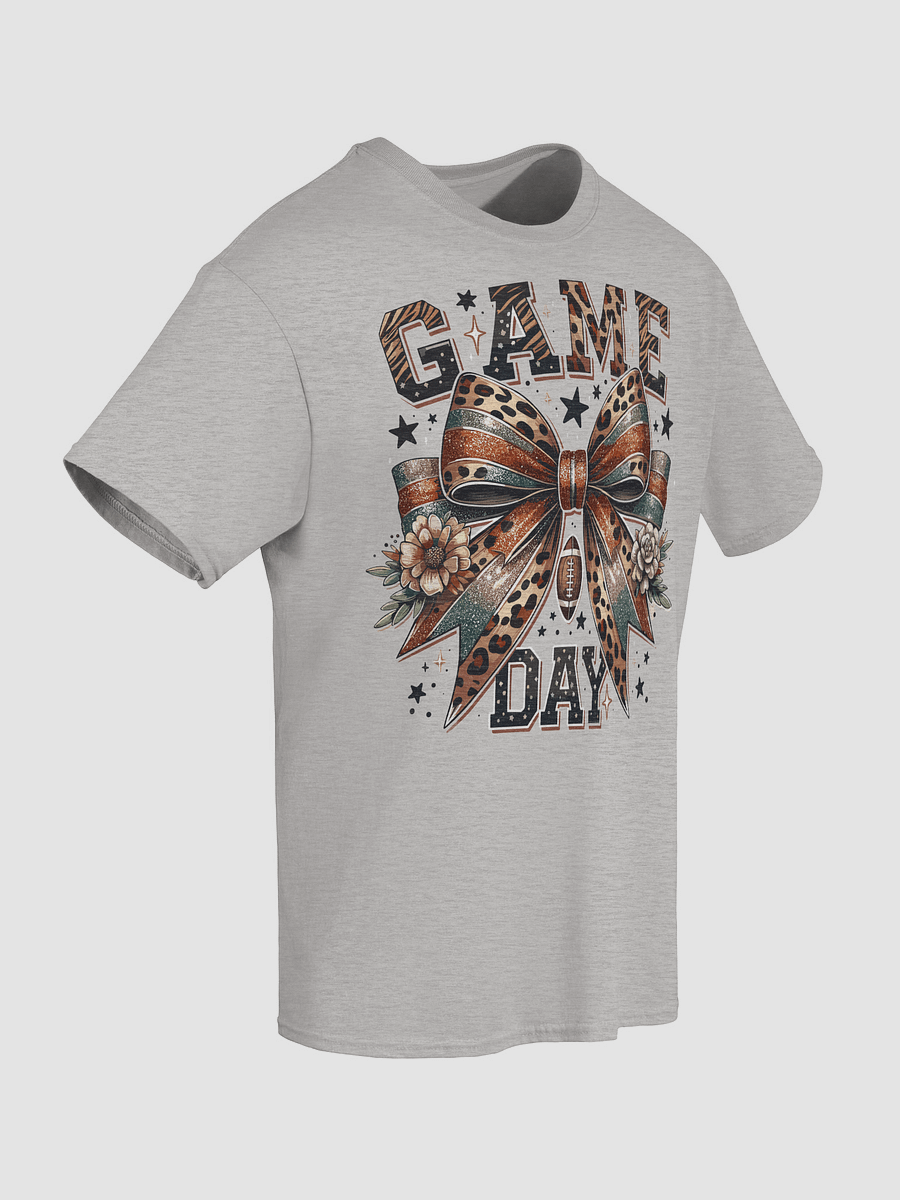 Leopard Bow Game Day T-Shirt product image (30)