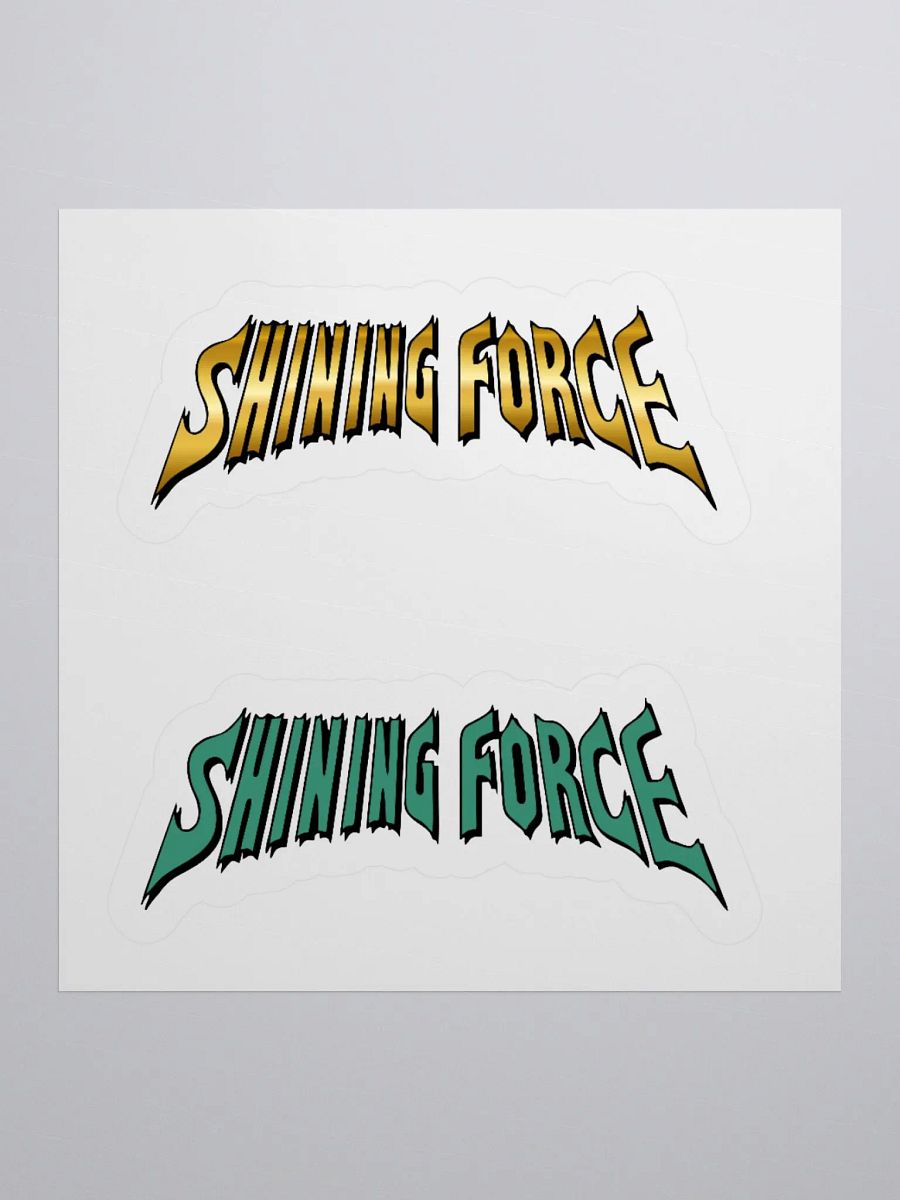 Shining Force Logos Stickers product image (1)