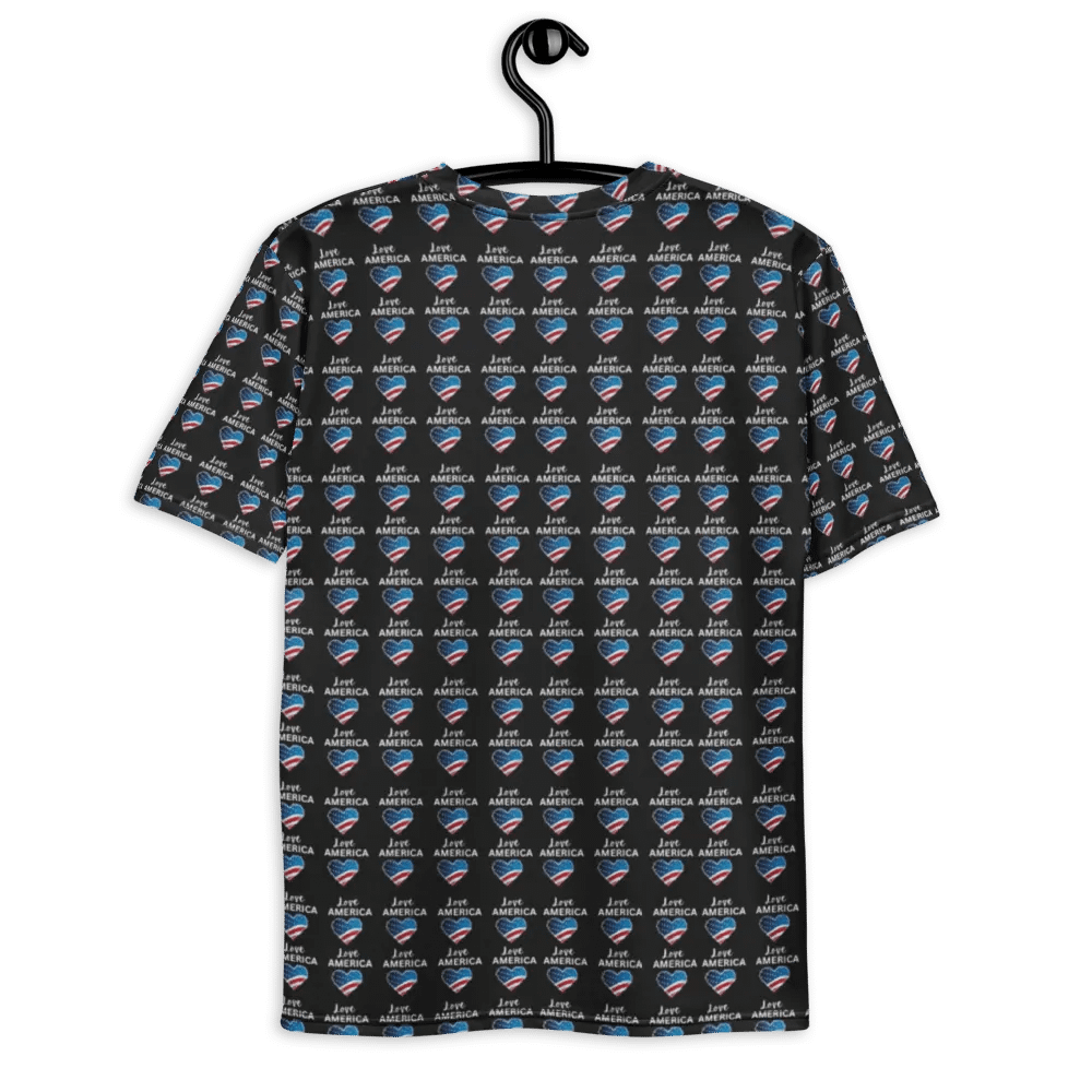 Love america All-Over unisex Tee for moms daughters friendsAll-Over Tee product image (8)