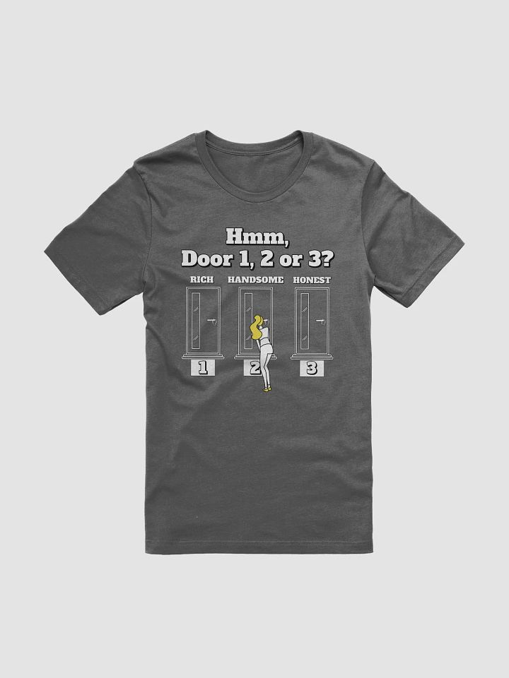 Hmm, Door 1, 2, 3? Funny Humorous T-shirt product image (5)