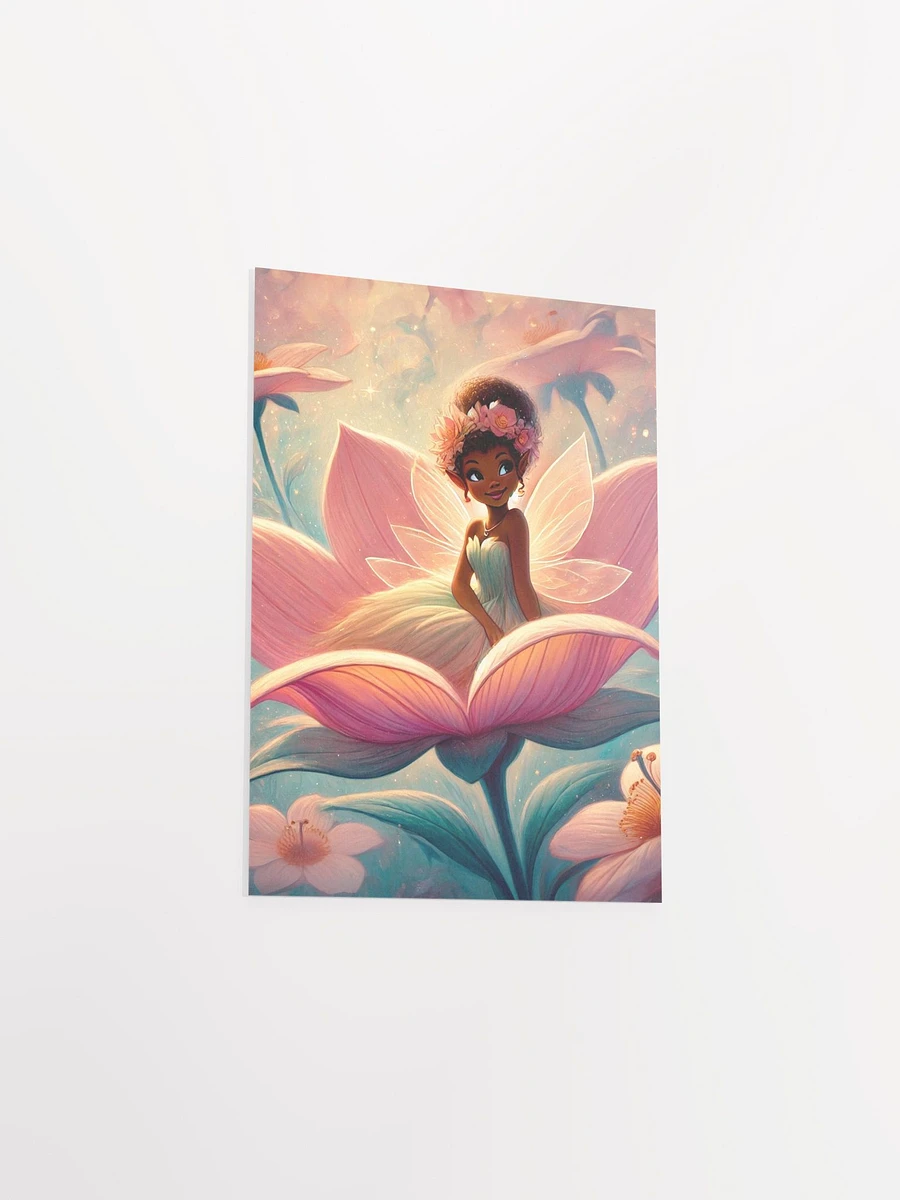 Pretty Pink Flower Fairy Premium Matte Poster product image (20)