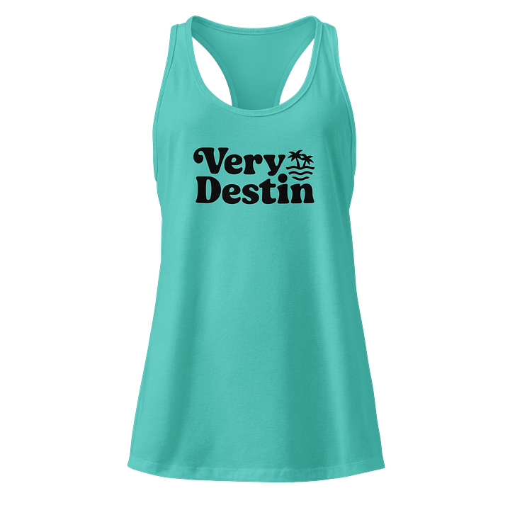 Very Destin Vibes Racerback Tank product image (1)