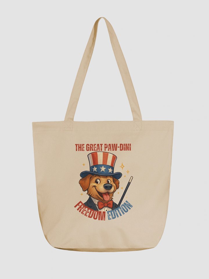 the great paw-dini: Freedom Edition tote bag product image (2)