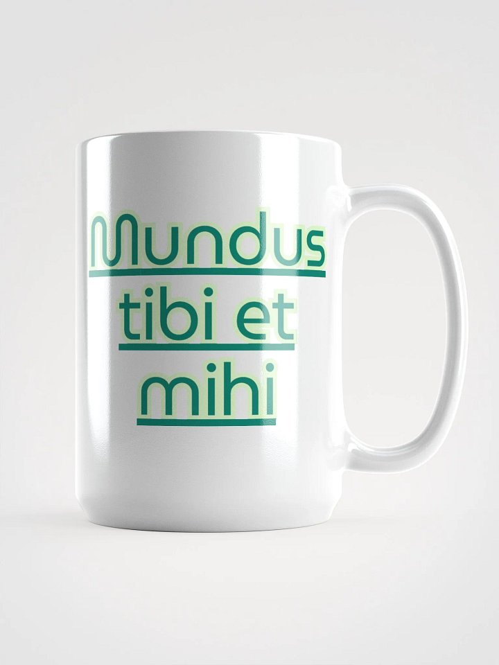 Mundus Tibi Et Mihi Mug product image (1)
