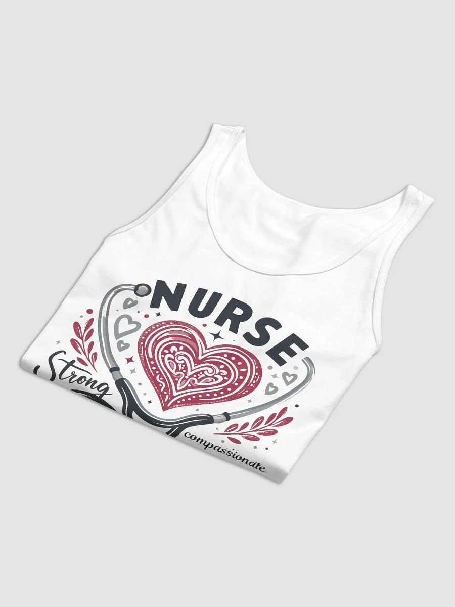 Nurse Love Stethoscope Heart Tank product image (7)