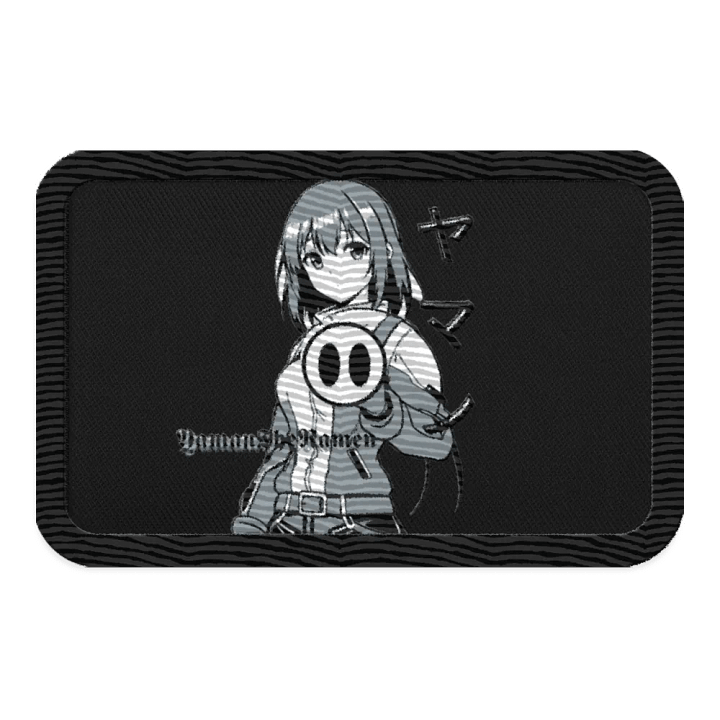 YTR Anime Girl Patch W/B product image (1)