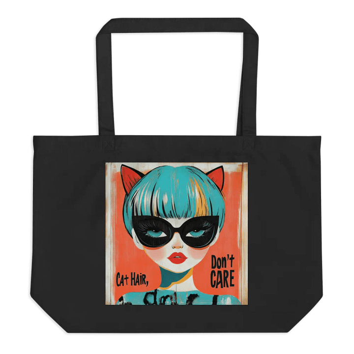 Cat Hair, Don’t Care Tote Bag product image (1)