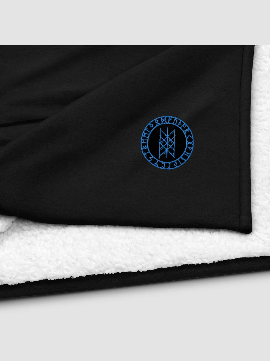 Web of Wyrd Logo Embroidered Premium Sherpa Blanket product image (5)